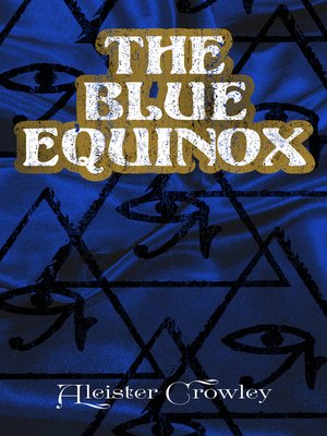 cover image of The Blue Equinox